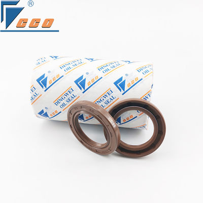 FKM TC Тип масляной уплотнитель Температура до 250°C Коричневые двойные губные масляные уплотнители для передачи